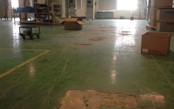 廠房車間、倉庫地面為什么起砂起塵
