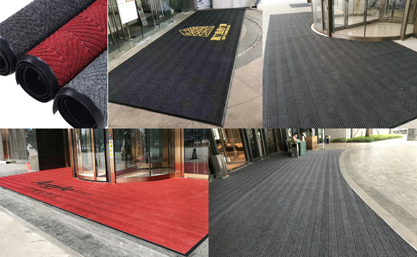 門(mén)口除塵毯 門(mén)口除塵刮泥腳墊，定制門(mén)廳除塵地毯