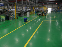工業(yè)生產(chǎn)車間地板材料整體鋪裝 電梯設(shè)備生產(chǎn)制造工廠車間地面地坪處理方案